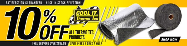 Save 10% off all Thermo Tec Products