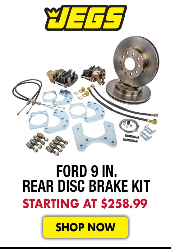 JEGS Ford 9 in. Rear Disc Brake Conversion Kits - Starting at $258.99