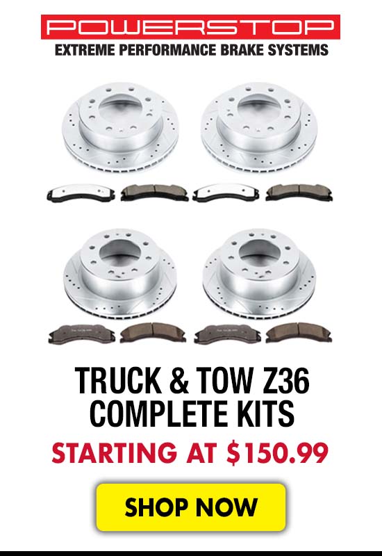 PowerStop Truck and Tow Z36 Complete Kits - Starting at $150.99