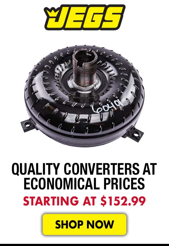 JEGS Quality Converters at Economical Prices - Starting at $152.99