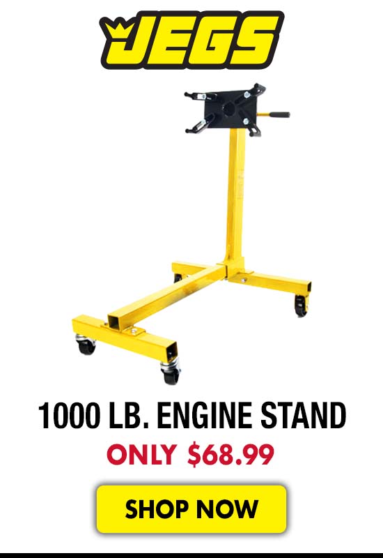 JEGS 1000 lb. Engine Stand - Only $68.99