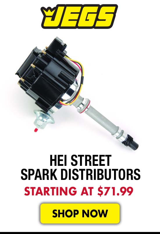 JEGS HEI Street Spark Distributors - Starting at $71.99