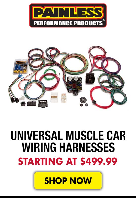 Painless Universal Muscle Car Wiring Harnesses - Starting at $499.99