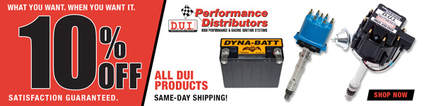 Save 10% on All DUI Products