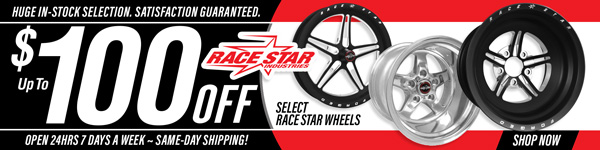 Save Up To $100 on a Set of Race Star 92 Series or 63 Series Wheels