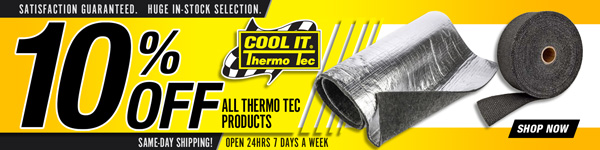 Save 10% off all Thermo Tec Products