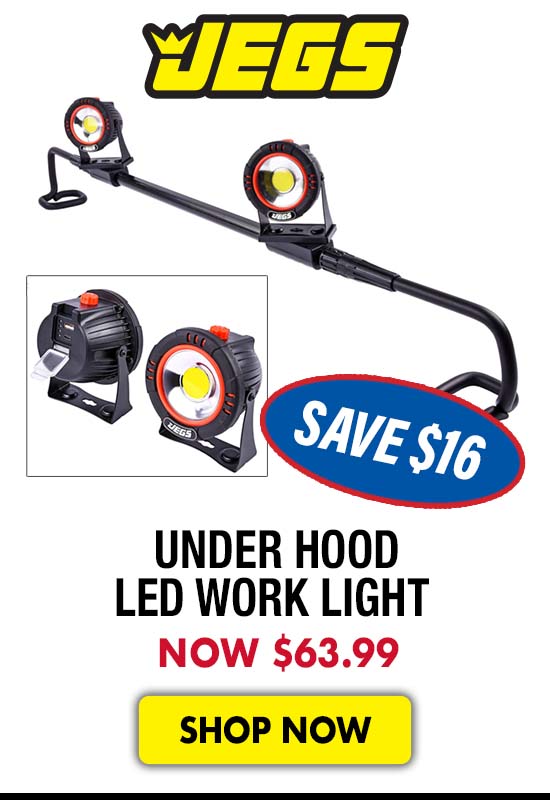 JEGS Under Hood LED Work Light - Now $31.99