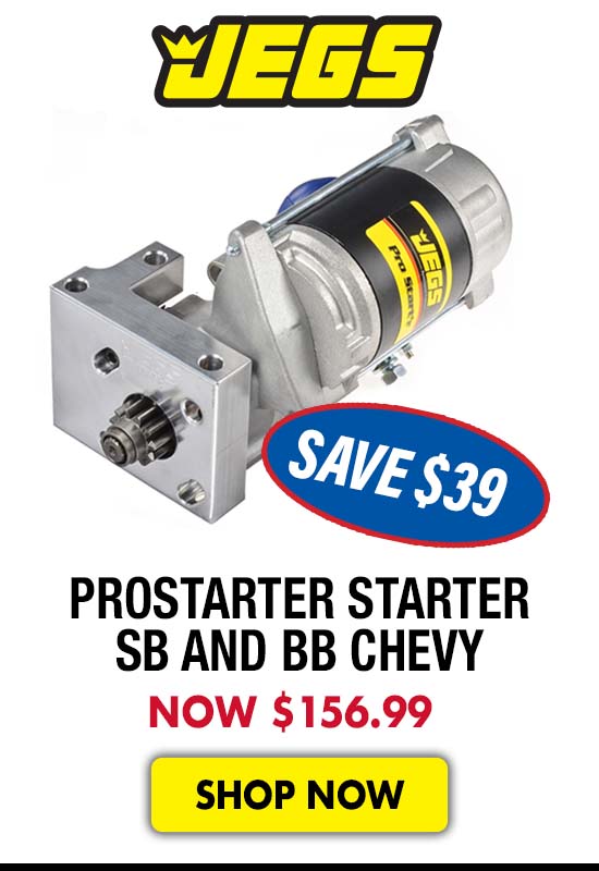 JEGS Prostarter Starter SB and BB Chevy - Now $137.99