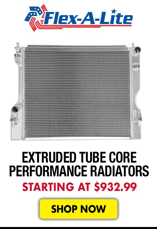 Flex-a-Lite Extruded Tube Core Performance Radiators - Starting at $932.99