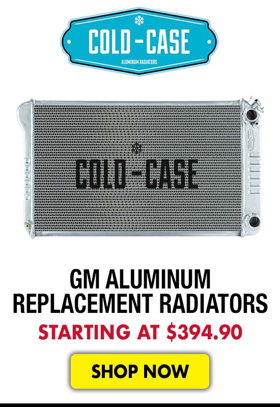 Cold Case GM Aluminum Replacement Radiators - Starting at $394.90