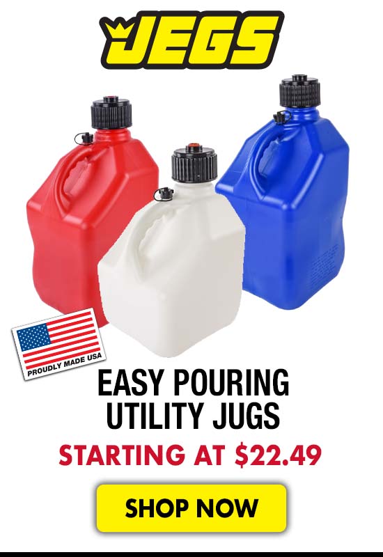 JEGS Easy Pouring Utility Jugs - Starting at 22.49