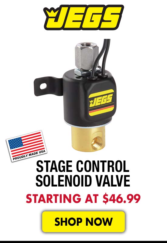 JEGS Stage Control Solenoid Valve - Starting at $46.99