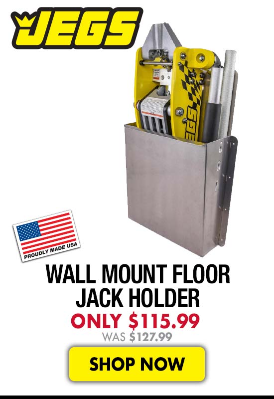 JEGS Wall Mount Floor Jack Holder - Now $115.99 Was $127.99