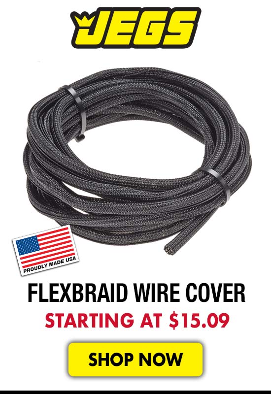 JEGS Flexbraid Wire Cover - Starting at $15.09