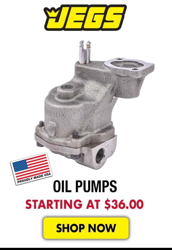 JEGS Oil Pumps - Starting at $36.00