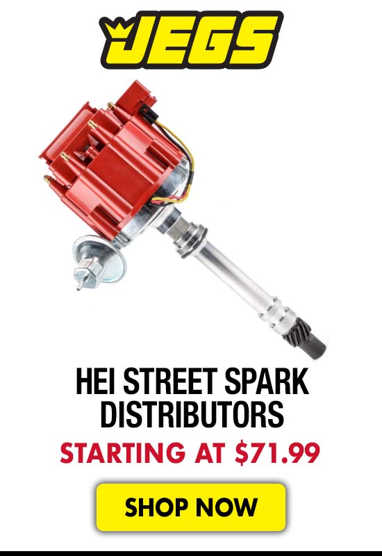 JEGS HEI Street Spark Distributors - Starting at $71.99
