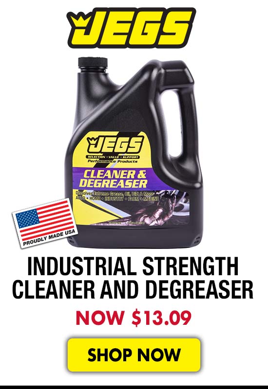 JEGS Industrial Strength Cleaner and Degreaser - Now $13.09