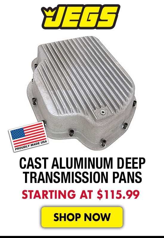 JEGS Cast Aluminum Deep Transmission Pans - Starting at $115.99