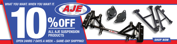 Save 10% on All AJE Suspension Products