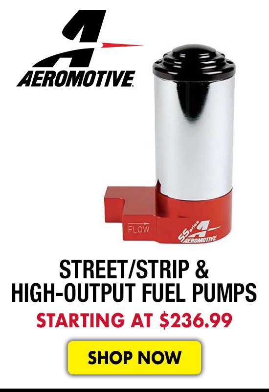 Aeromotive Street/Strip & High-Output Fuel Pumps - Starting at $236.99