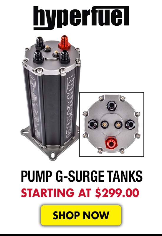 Hyperfuel Pump G-Surge Tanks - Starting at $299.00