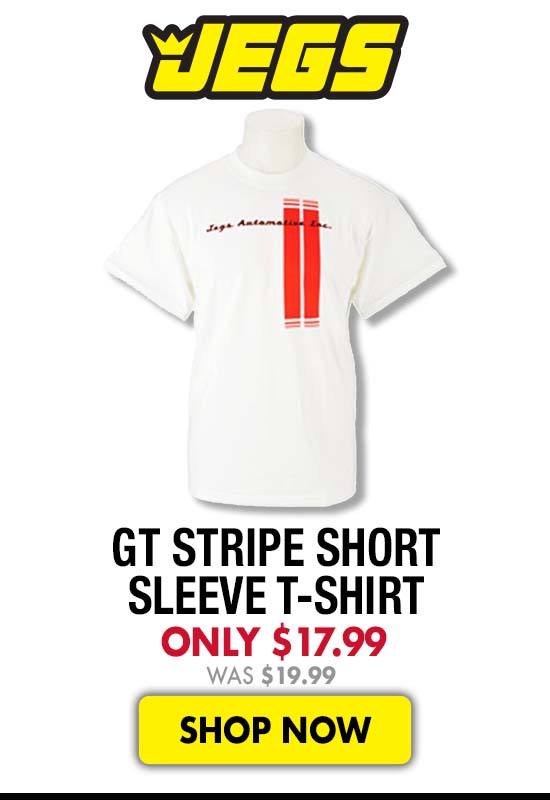 JEGS GT Stripe Short Sleeve T-Shirt - Now $17.99 Was $19.99