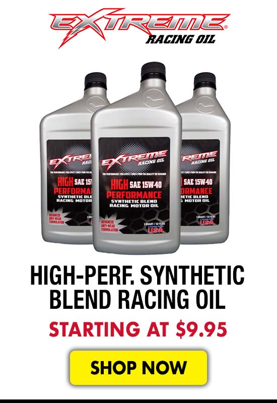 Extreme High-Performance Synthetic-Blend Racing Oil - Starting at $9.95