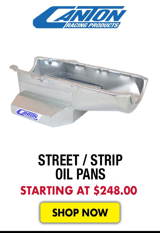 Canton Racing Street / Strip Oil Pans - Starting at $248.00