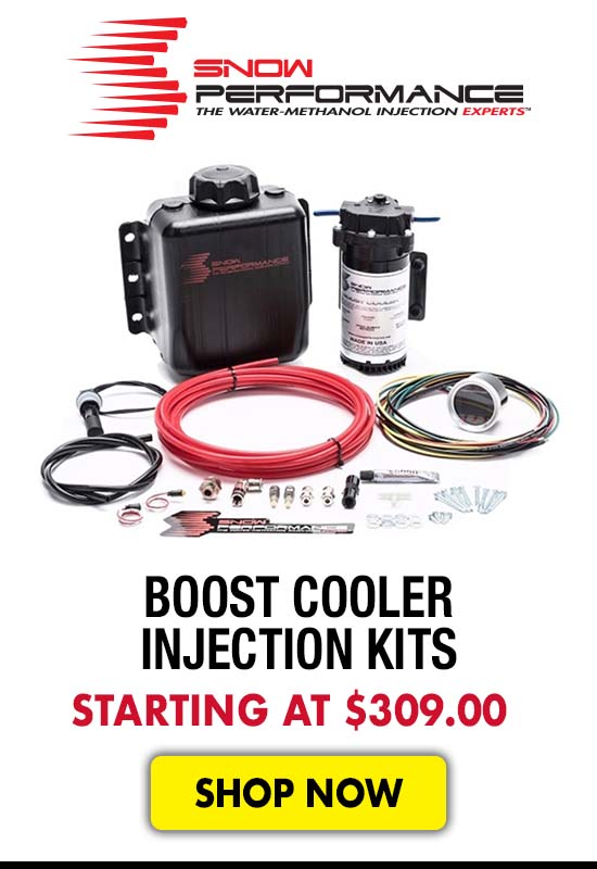 Snow Performance Gasoline Boost Cooler Water/Methanol Injection Kits - Starting at $309.00