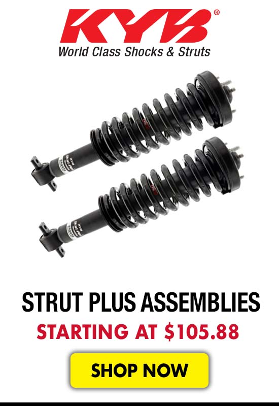 KYB Strut Plus Assemblies - Starting at $105.88