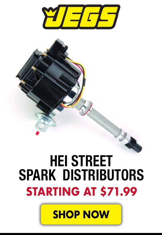 JEGS HEI Street Spark Distributors - Starting at $71.99