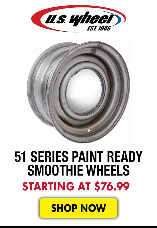 US Wheel 51 Series Paint Ready Smoothie Wheels - Starting at $76.99