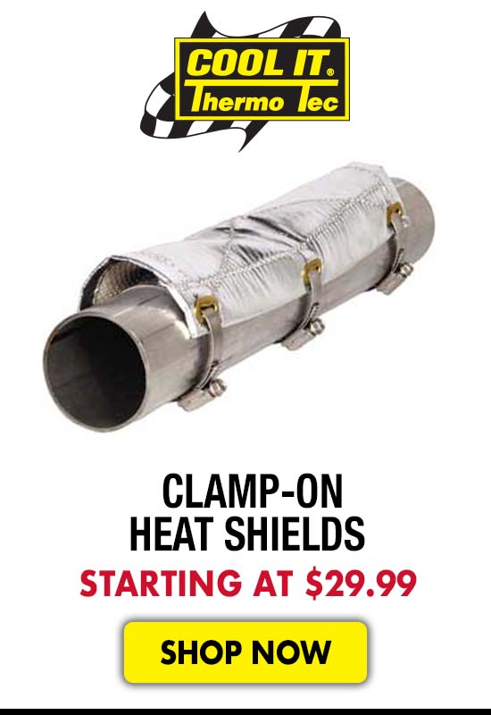 Thermo-Tec Clamp-On Heat Shields - Starting at $29.99