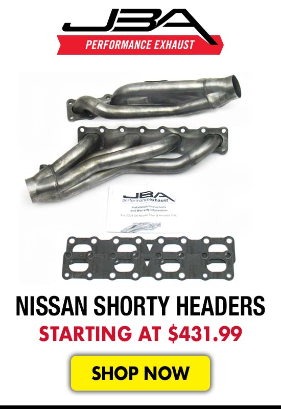 JBA Nissan Shorty Headers - Starting at $431.99