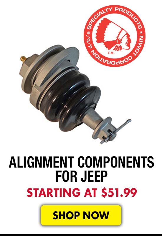 SPC Alignment Components for Jeep - Starting at $51.99