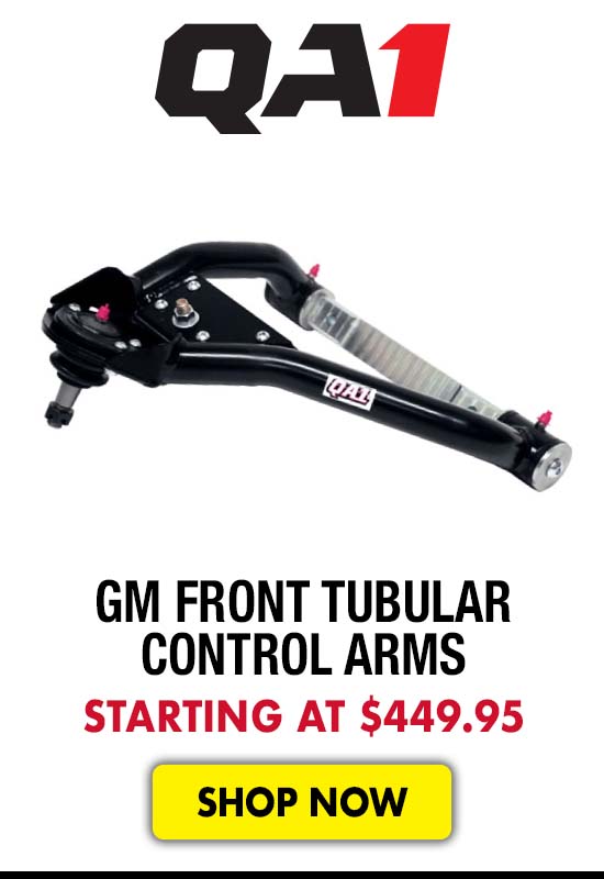 QA1 GM Front Tubular Control Arms - Starting at $449.95