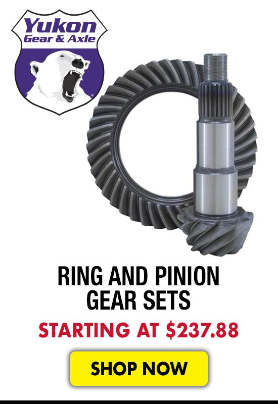 Yukon Gear Ring and Pinion Gear Sets - Starting at $237.88