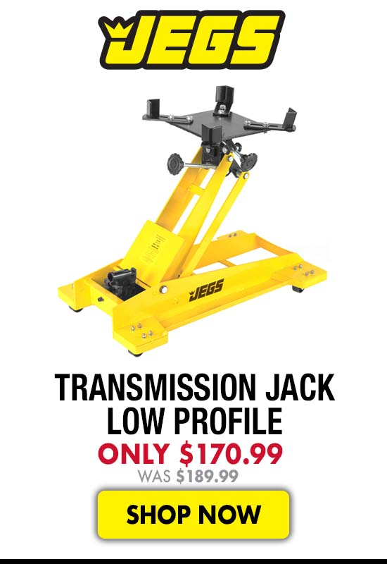 JEGS Transmission Jack Low Profile - Now $170.99 Was $189.99