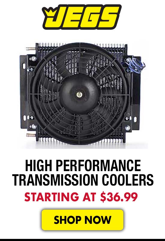 JEGS High Performance Transmission Coolers - Starting at $36.99