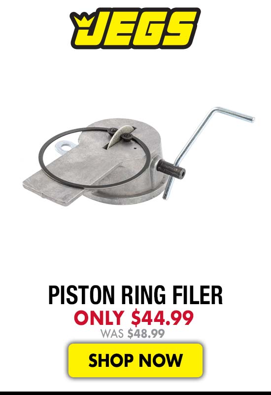 JEGS Piston Ring Filer - Now $44.99 Was $48.99