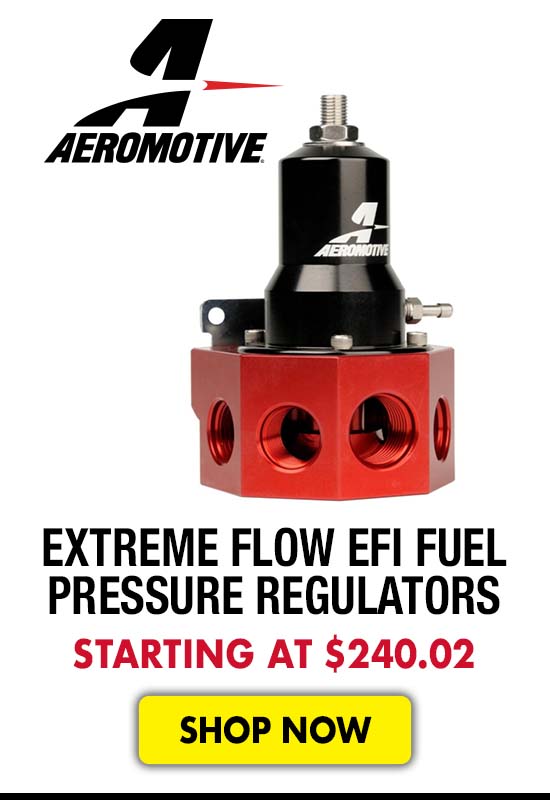Aeromotive Extreme Flow EFI Fuel Pressure Regulators - Starting at $240.02