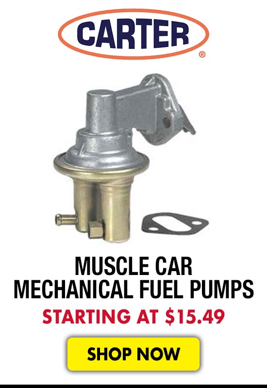 Carter Muscle Car Mechanical Fuel Pumps - Starting at $15.49