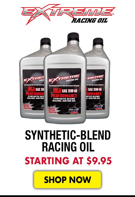 Extreme High-Performance Synthetic-Blend Racing Oil - Starting at $9.95