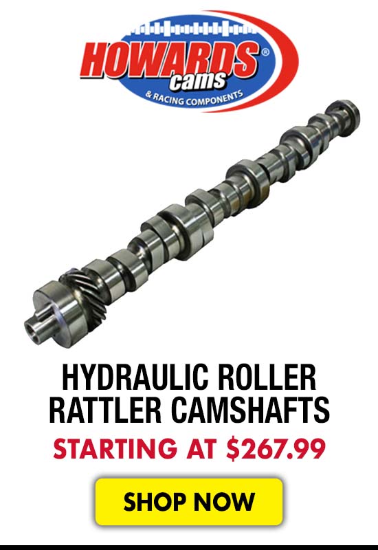 Howards Cams Hydraulic Roller Rattler Camshafts - Starting at $267.99