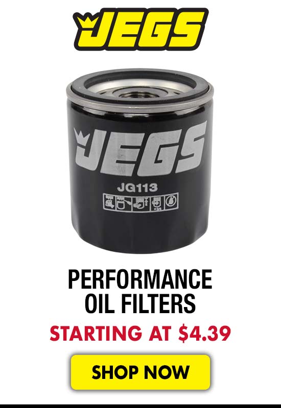 JEGS Performance Oil Filters - Starting at $4.39