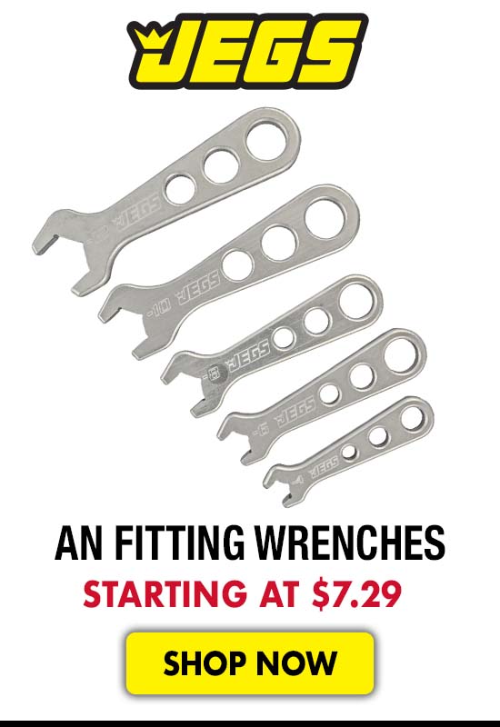 JEGS AN Fitting Wrenches - Starting at $7.29