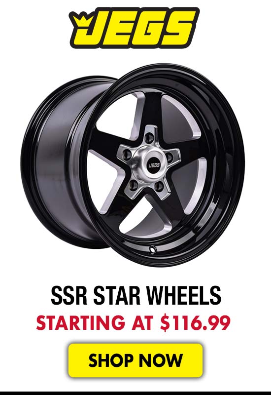 JEGS SSR Star Wheels - Starting at $116.99