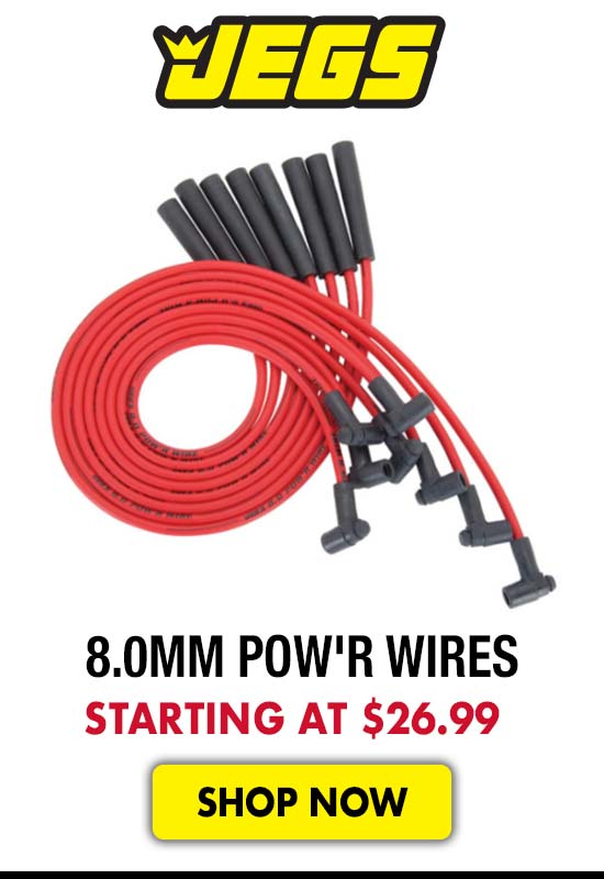JEGS 8.0mm Pow'r Wires - Starting at $26.99
