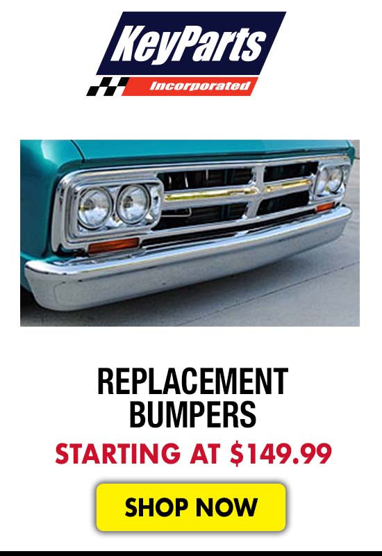 Key Parts Replacement Bumpers - Starting at $149.99