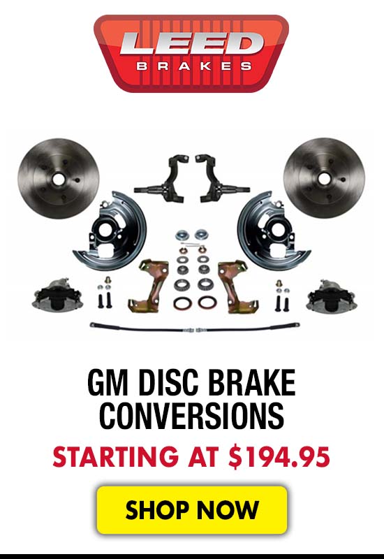LEED GM Disc Brake Conversions - Starting at $194.95